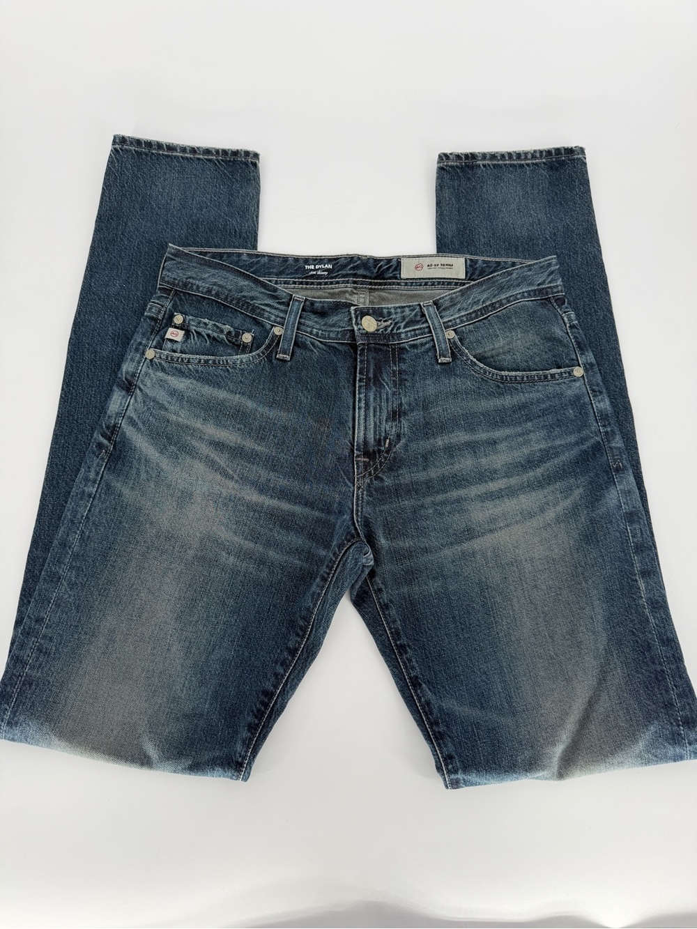 AG Adriano Goldschmied The Dylan Slim Skinny Blue Men's - Size 30R - Picture 3 of 11